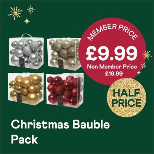 Christmas Bauble Packs
